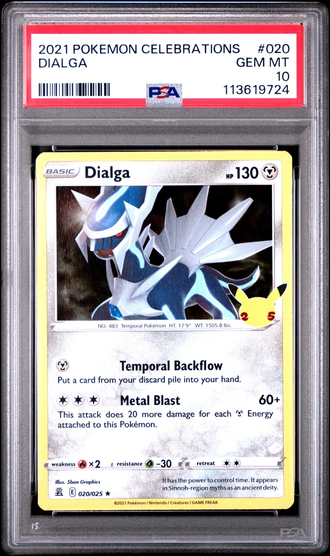 2021 Celebrations Dialga